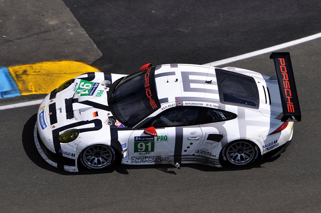  PORSCHE 911 RSR - N°91 - 24 Heures du Mans 2014