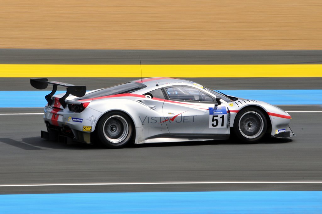 Road to Le Mans 2016 - Ferrari 488 GTE N°51